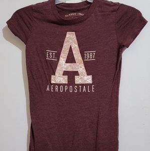 Areopostale, xs, burgundy